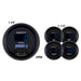 AutoMeter 6900 GAUGE KIT; 5 PC; 3 3/8in./2 1/16in.; ELEC SPEEDOMETER; DIGITAL; BLK W/BLUE LED - Truck Part Superstore