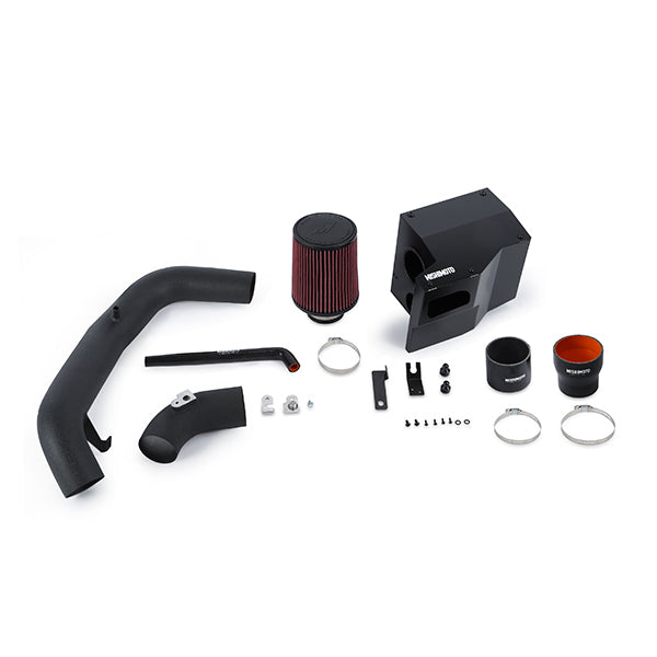 Mishimoto MMAI-FOST-13WBK Ford Focus ST Performance Air Intake, 2014-2019 Wrinkle Black - Truck Part Superstore