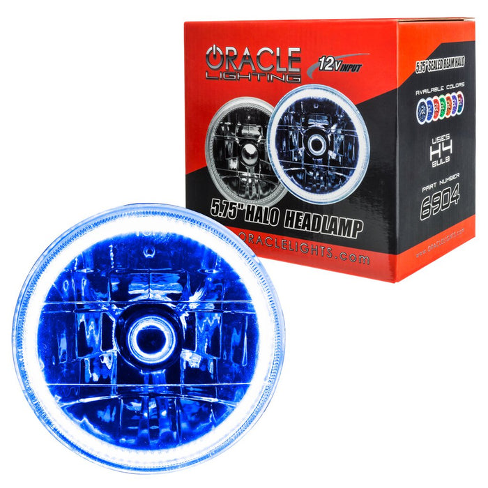 Oracle Lighting 6904-002 Pre-Installed Lights 5.75 in. Sealed Beam, Blue - Truck Part Superstore