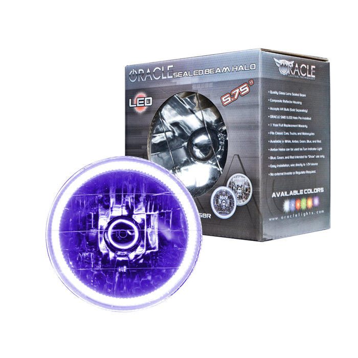 Oracle Lighting 6904-007 Pre-Installed Lights 5.75 in. Sealed Beam, UV/Purple - Truck Part Superstore