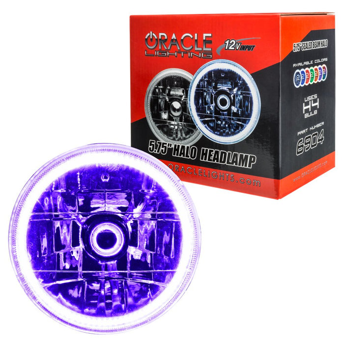 Oracle Lighting 6904-007 Pre-Installed Lights 5.75 in. Sealed Beam, UV/Purple - Truck Part Superstore