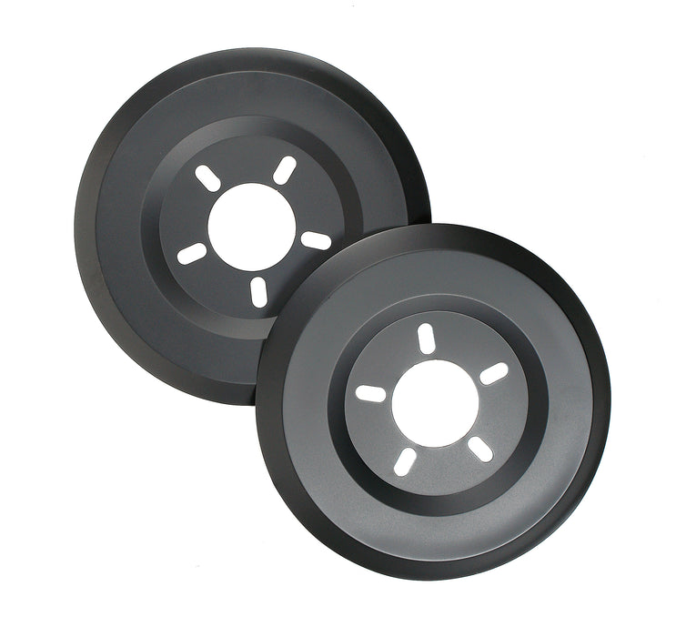 Mr Gasket 6904MRG Wheel Dust Shields; 14 in.; Incl. Wheel Lugs; - Truck Part Superstore