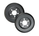 Mr Gasket 6904MRG Wheel Dust Shields; 14 in.; Incl. Wheel Lugs; - Truck Part Superstore