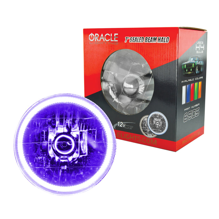 Oracle Lighting 6905-007 Pre-Installed Lights 7 in. Sealed Beam, UV/Purple - Truck Part Superstore