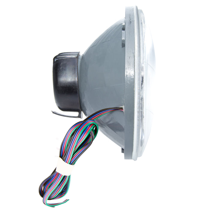 Oracle Lighting 6905-333 Pre-Installed Lights 7 in. Sealed Beam, ColorSHIFT - Truck Part Superstore