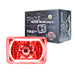 Oracle Lighting 6908-003 Pre-Installed Lights 7x6 in. Sealed Beam, Red - Truck Part Superstore