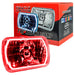 Oracle Lighting 6908-003 Pre-Installed Lights 7x6 in. Sealed Beam, Red - Truck Part Superstore
