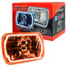 Oracle Lighting 6908-005 Pre-Installed Lights 7x6 in. Sealed Beam, Amber - Truck Part Superstore