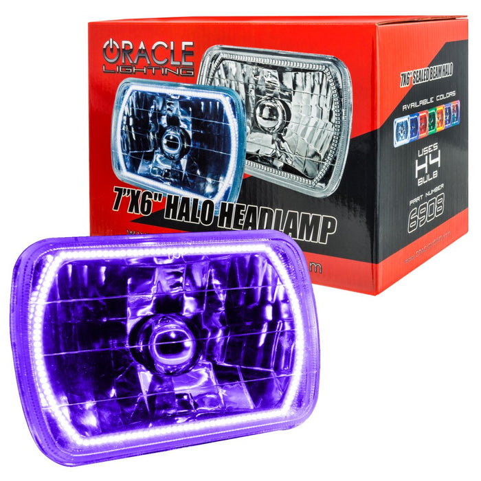 Oracle Lighting 6908-007 Pre-Installed Lights 7x6 in. Sealed Beam, UV/Purple - Truck Part Superstore