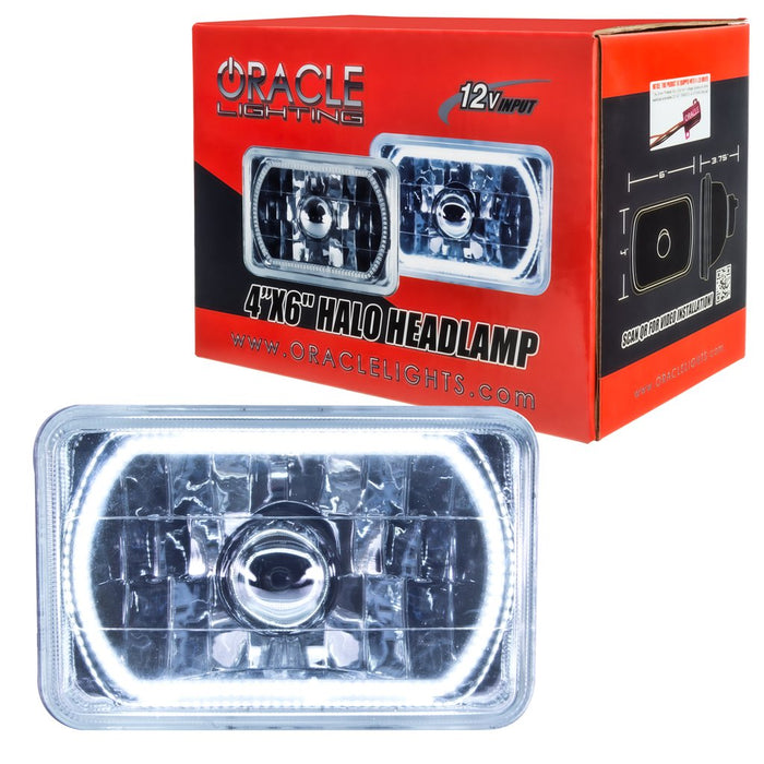 Oracle Lighting 6909-001 Pre-Installed Lights 4x6 in. Sealed Beam, White - Truck Part Superstore