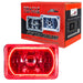 Oracle Lighting 6909-003 Pre-Installed Lights 4x6 in. Sealed Beam, Red - Truck Part Superstore