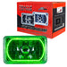 Oracle Lighting 6909-004 Pre-Installed Lights 4x6 in. Sealed Beam, Green - Truck Part Superstore