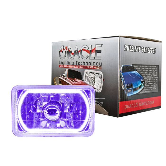 Oracle Lighting 6909-007 Pre-Installed Lights 4x6 in. Sealed Beam, UV/Purple - Truck Part Superstore