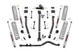 Rough Country 90930 3.5 Inch Jeep Suspension Lift Kit Preminum N3 Shocks Stage 2 Coils & Adj. Control Arms 18-20 Wrangler JL Rubicon-2 Door Rough Country - Truck Part Superstore