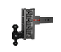 GEN-Y Hitch GH-914 MEGA-DUTY 2.5" Shank 6" Offset Drop 3K TW 21K Hitch & GH-061 Dual-Ball - Truck Part Superstore