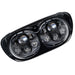 Oracle Lighting 6918-001 Harley Road Glide Replacement LED Headlight, Black, 6000K - Truck Part Superstore