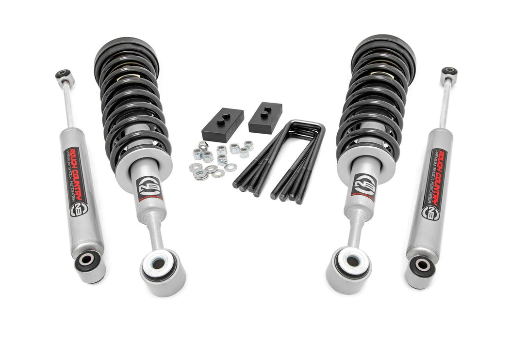 Rough Country 57031 2 Inch Ford Strut Leveling Kit w/N3 Shocks 04-08 F-150 Rough Country - Truck Part Superstore