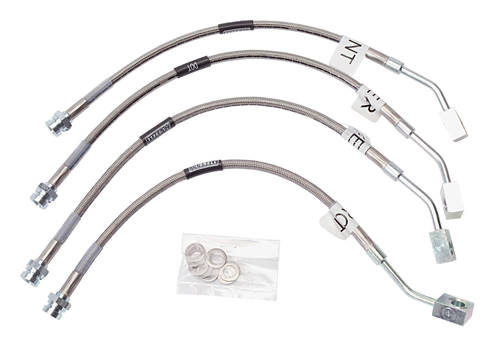 Russell 692190 Street Legal Brake Line Assembly; 4 Lines Per Kit; - Truck Part Superstore