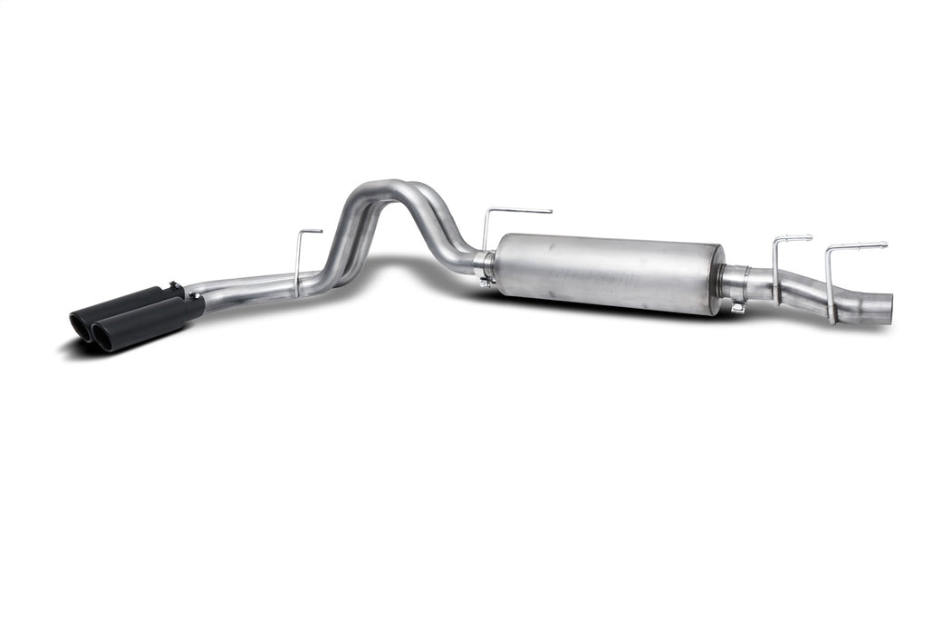 Gibson Performance Exhaust 69224B Black Elite Cat-Back Dual Sport Exhaust System; Stainless - Truck Part Superstore