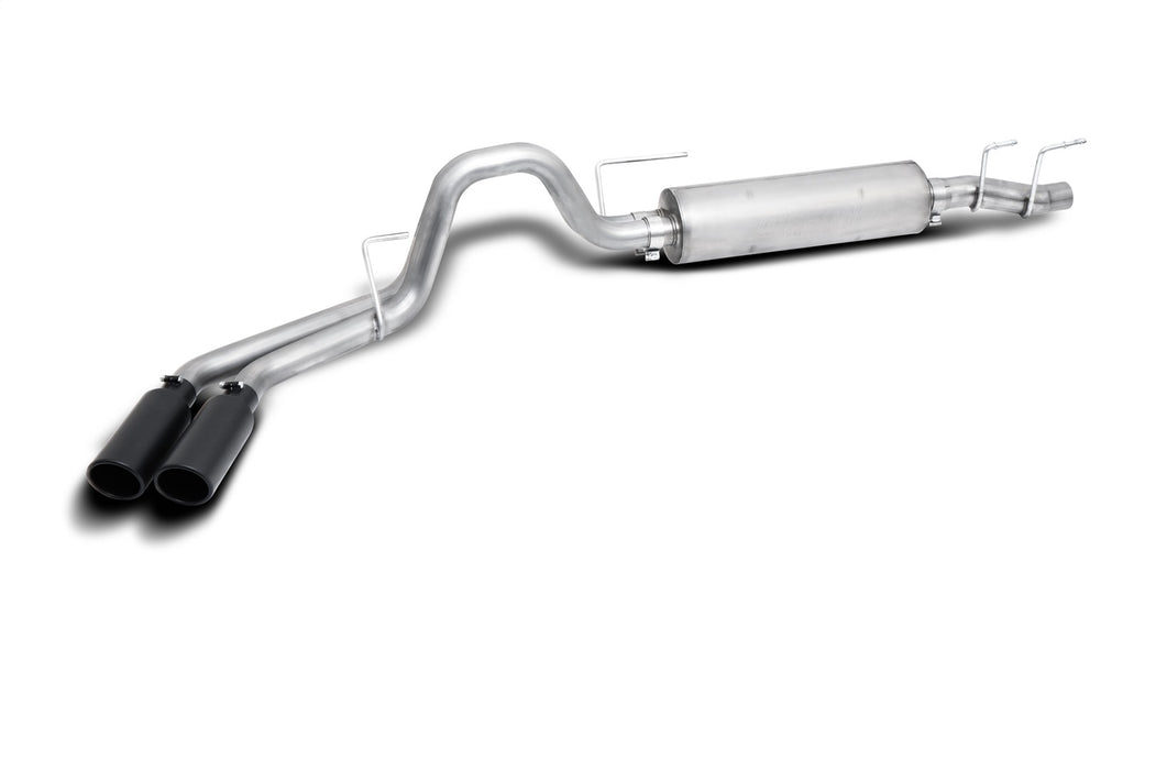 Gibson Performance Exhaust 69225B Black Elite Cat-Back Dual Sport Exhaust System; Stainless - Truck Part Superstore