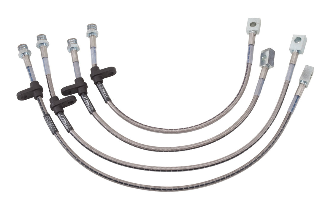 Russell 692380 Street Legal Brake Line Assembly; 4 Lines Per Kit; - Truck Part Superstore
