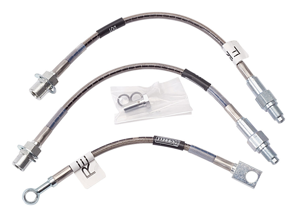 Russell 693000 Street Legal Brake Line Assembly; 3 Lines Per Kit; - Truck Part Superstore