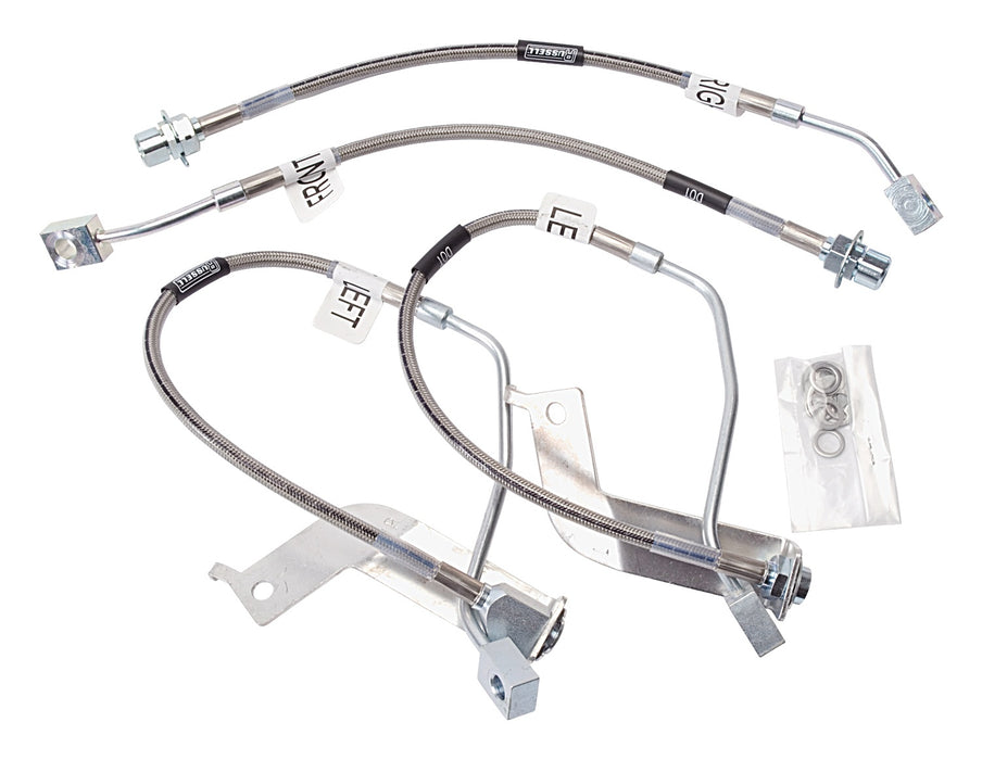 Russell 693290 Street Legal Brake Line Assembly; 4 Lines Per Kit; - Truck Part Superstore