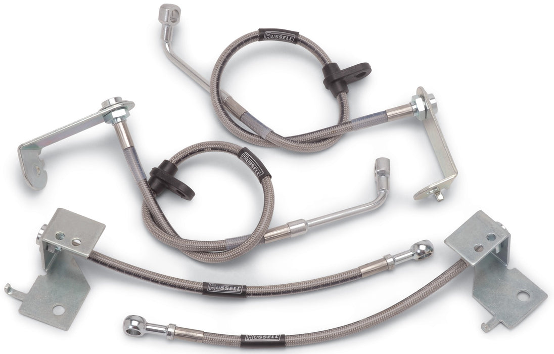 Russell 693380 Street Legal Brake Line Assembly; 4 Lines Per Kit; - Truck Part Superstore
