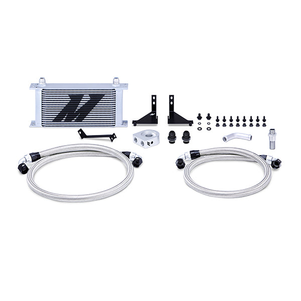 Mishimoto MMOC-FIST-14 Ford Fiesta ST Oil Cooler Kit, 2014-2019 Silver Non-Thermostatic - Truck Part Superstore