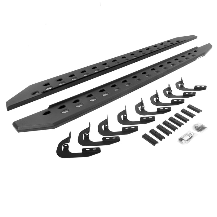 Go Rhino 69404787SPC RB20 Slim Line Running Boards with Mounting Brackets Kit - Truck Part Superstore