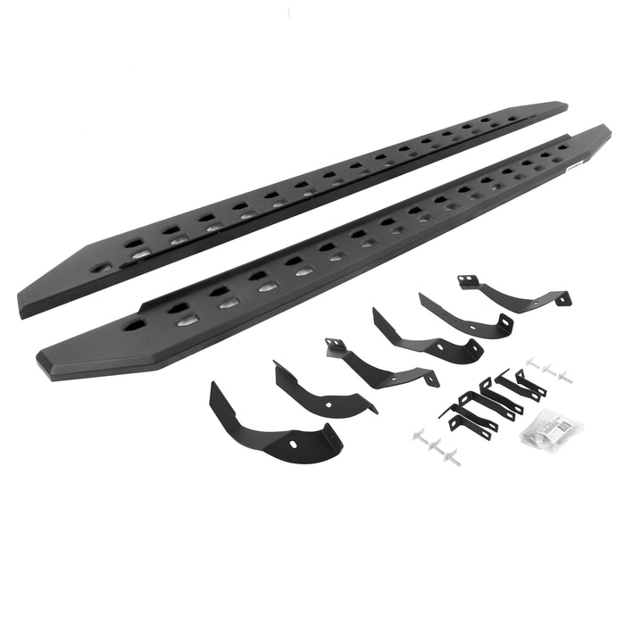 Go Rhino 69405187SPC RB20 Slim Line Running Boards with Mounting Brackets Kit - Truck Part Superstore