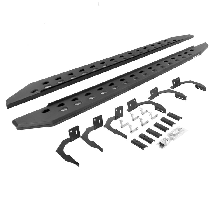Go Rhino 69409980SPC RB20 Slim Line Running Boards with Mounting Brackets Kit - Truck Part Superstore
