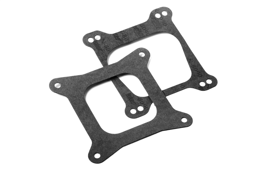 Weiand 6940 SuperCharger Gasket; Spread-Bore Carburetor To Supercharger; 142/177 Blower; - Truck Part Superstore