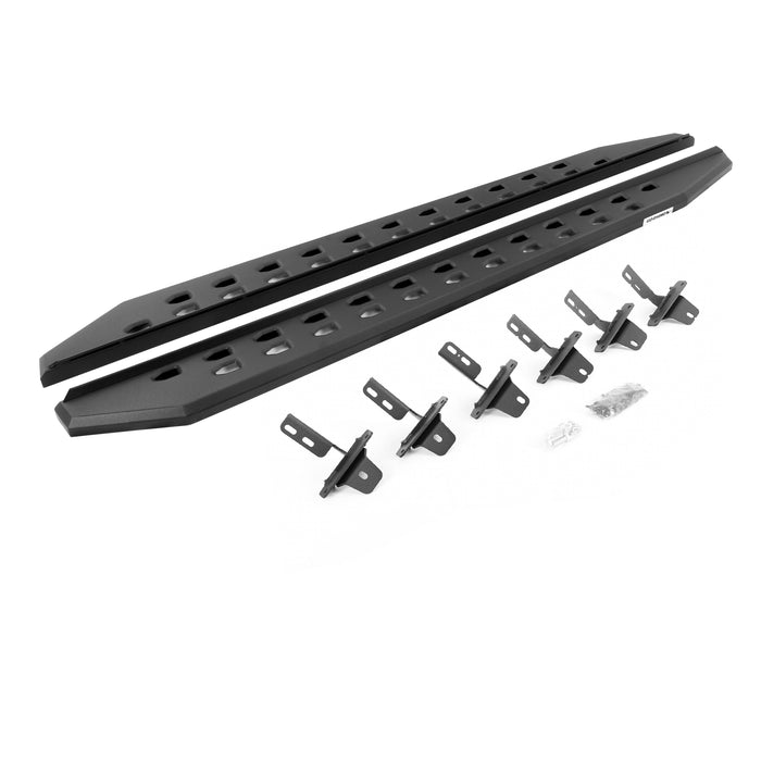 Go Rhino 69412973SPC RB20 Slim Line Running Boards with Mounting Bracket Kit - Truck Part Superstore