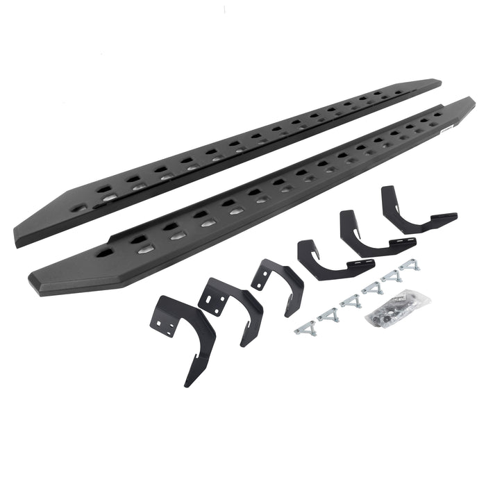 Go Rhino 69430687SPC RB20 Slim Line Running Boards with Mounting Brackets Kit - Truck Part Superstore
