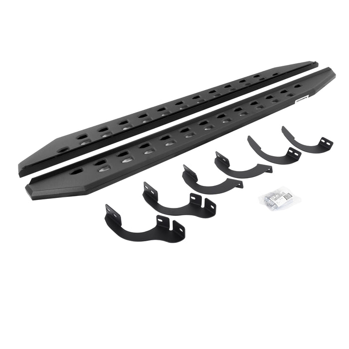 Go Rhino 69442568SPC RB20 Slim Line Running Boards with Mounting Brackets Kit - Truck Part Superstore