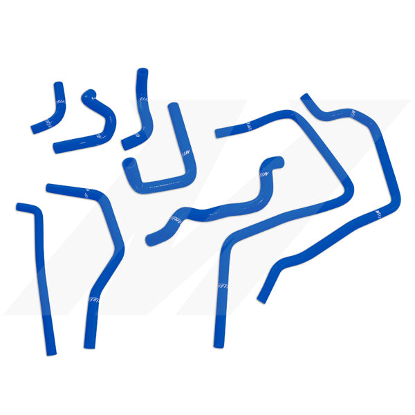 Mishimoto MMHOSE-SUB-ANCBL Silicone Ancillary Hose Kit, fits Subaru WRX 2001-2005 - Truck Part Superstore