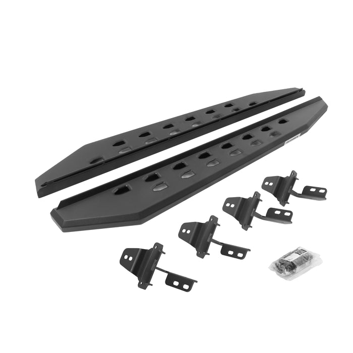 Go Rhino 69492648SPC RB20 Slim Line Running Boards with Mounting Brackets Kit - Truck Part Superstore