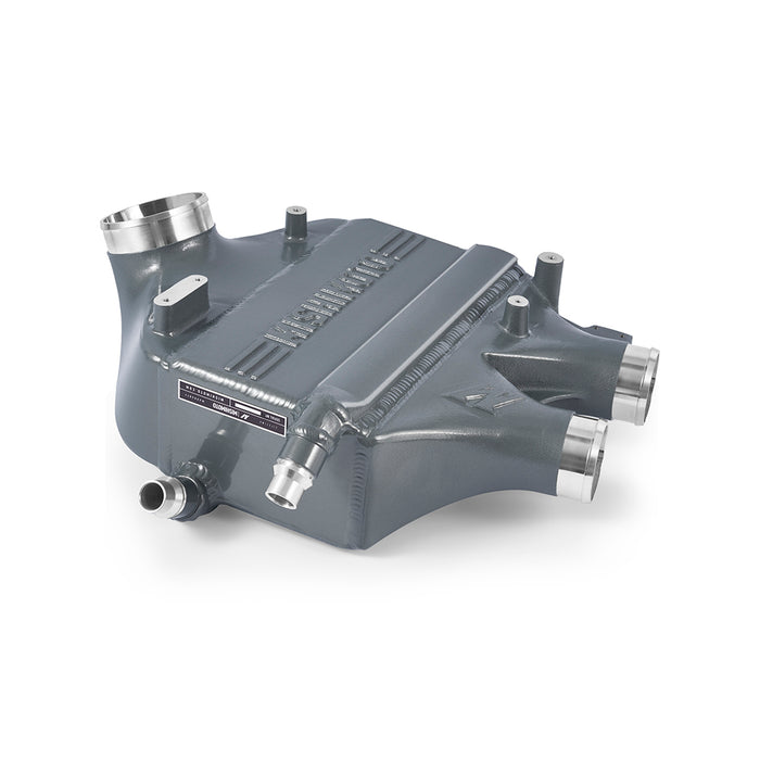 Mishimoto MMINT-F80-15CLRG Performance Air-to-Water Intercooler, fits BMW F8X M3/M4 15-20, Lime Rock Gray - Truck Part Superstore
