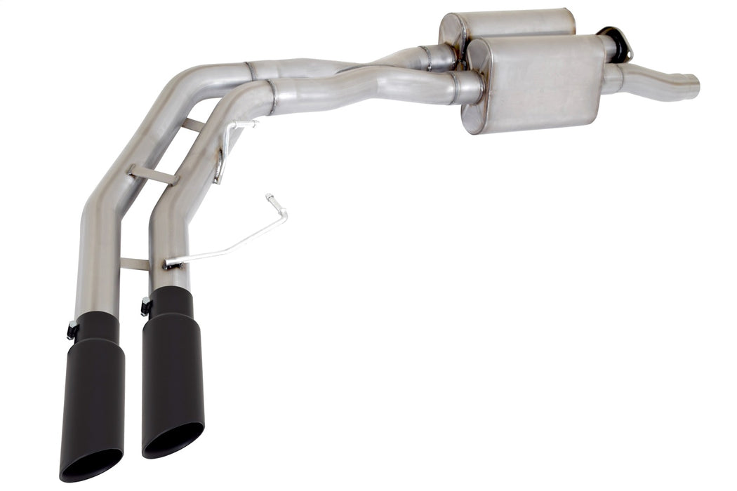 Gibson Performance Exhaust 69549-B Black Elite Cat-Back Super Truck Exhaust System; Stainless - Truck Part Superstore