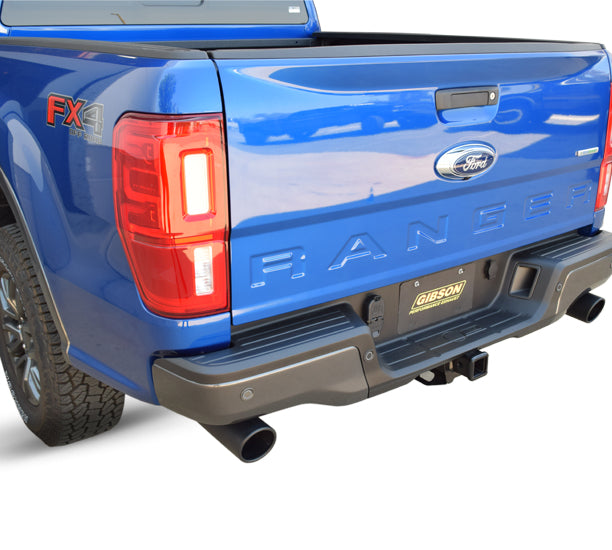 Gibson Performance Exhaust 69133B Black Elite Cat-Back Dual Sport Exhaust System; Stainless - Truck Part Superstore