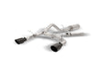 Gibson Performance Exhaust 69551B Black Elite Cat-Back Dual Split Exhaust System; Stainless - Truck Part Superstore
