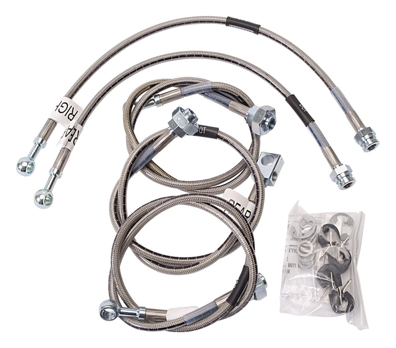 Russell 695770 Street Legal Brake Line Assembly; 5 Lines Per Kit; w/6 in. Lift; - Truck Part Superstore