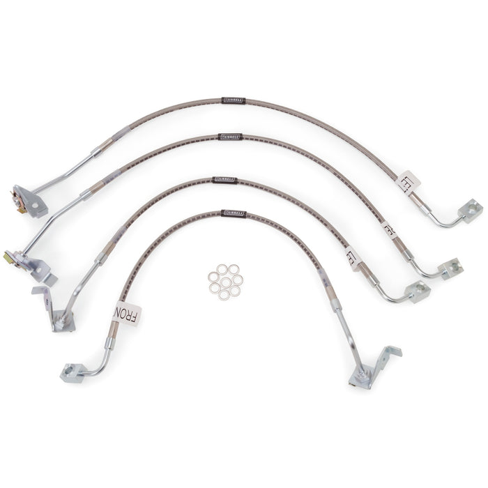 Russell 695970 Street Legal Brake Line Assembly; 4 Lines Per Kit; w/6 in. Lift; - Truck Part Superstore