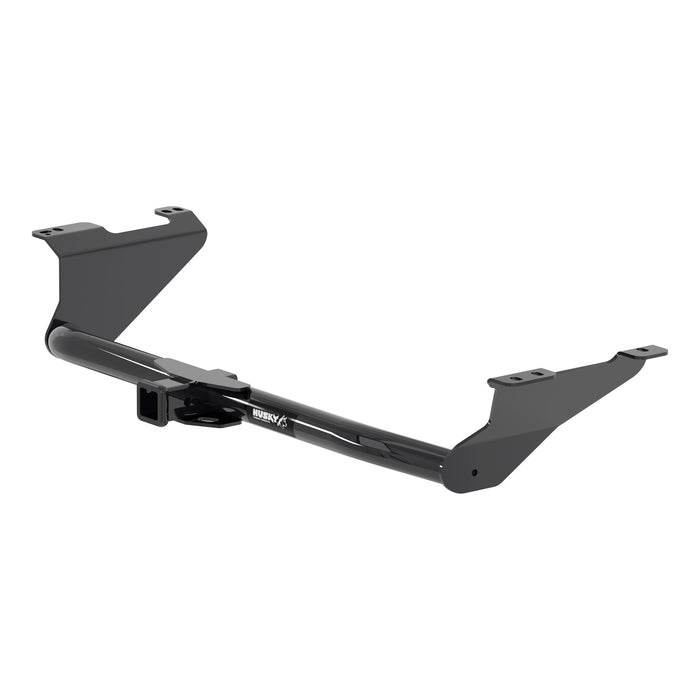 Husky Towing 69616C Rnd Tube 2" Recvr 4K Wt Cap/400 LB Tong 5K Wt Dist Cap/500 LB Tong - Truck Part Superstore