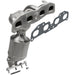 MagnaFlow Exhaust Products 49295 Catalytic Converter with Integrated Exhaust Manifold - Truck Part Superstore