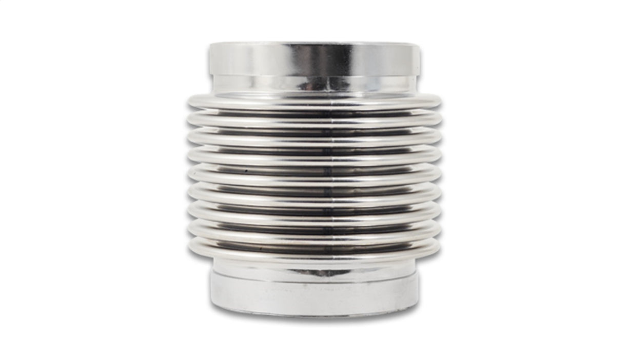 Vibrant Performance 69683 Bellows Assembly w/Solid Liner; 2.25 in. I.D. x 3 in. Long; Electro Polished; - Truck Part Superstore