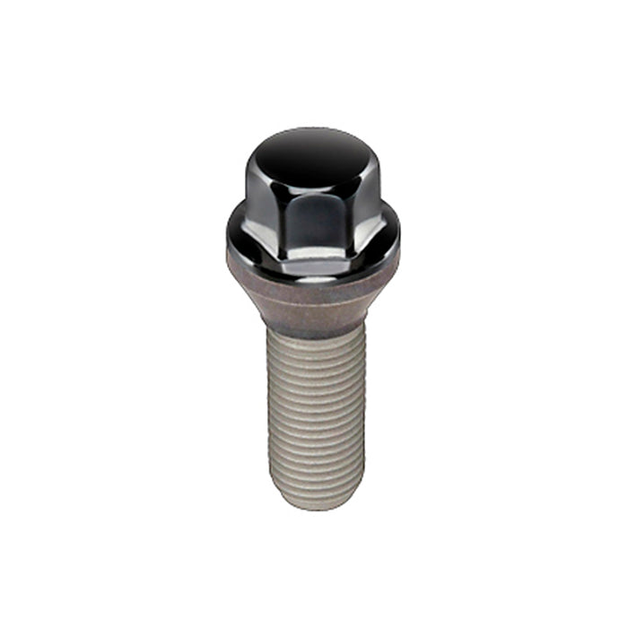 McGard 69700BK Black Cone Seat Style Lug Bolt (M14 x 1.5 Thread Size) - Box of 50 Lug Bolts - Truck Part Superstore