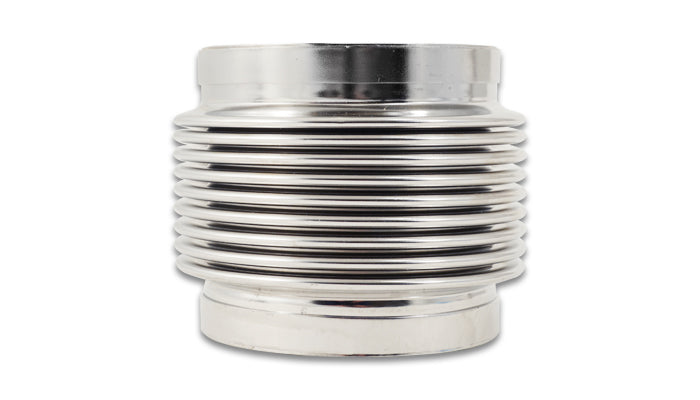 Vibrant Performance 69724 Bellows Assembly w/Solid Liner; 2.50 in. I.D. x 4 in. Long; Electro Polished; - Truck Part Superstore