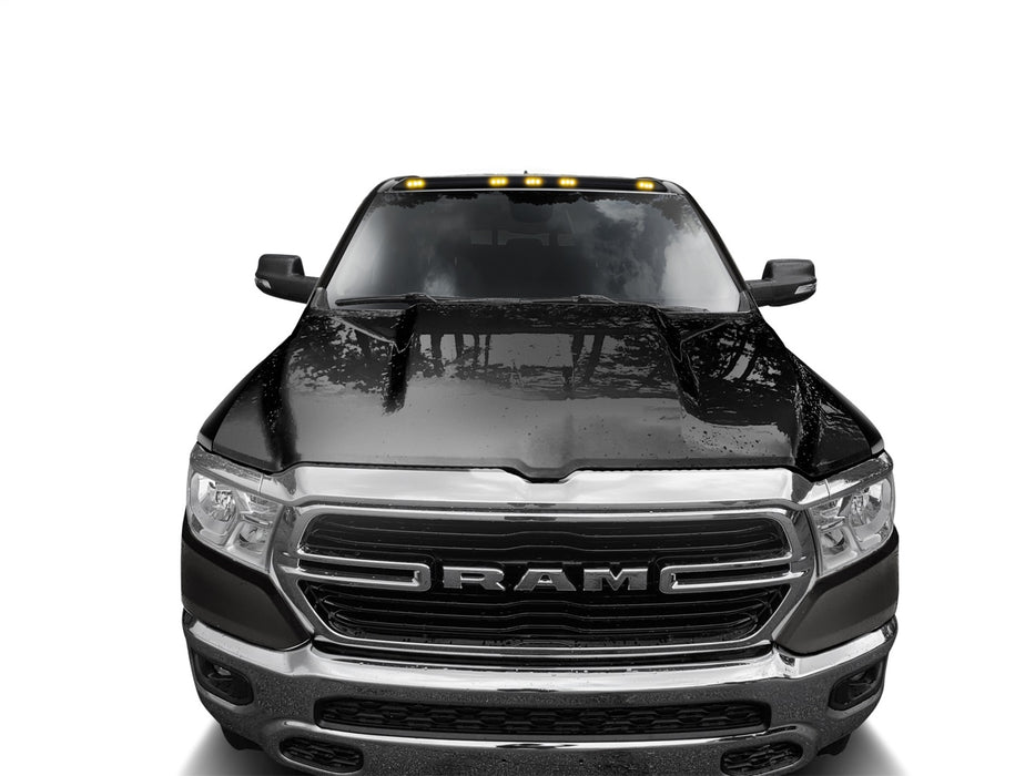 Auto Ventshade (AVS) 698004-AXR Aerocab Color Match Marker Light; Brilliant Black Crystal Perlcoat; Low Profile; - Truck Part Superstore